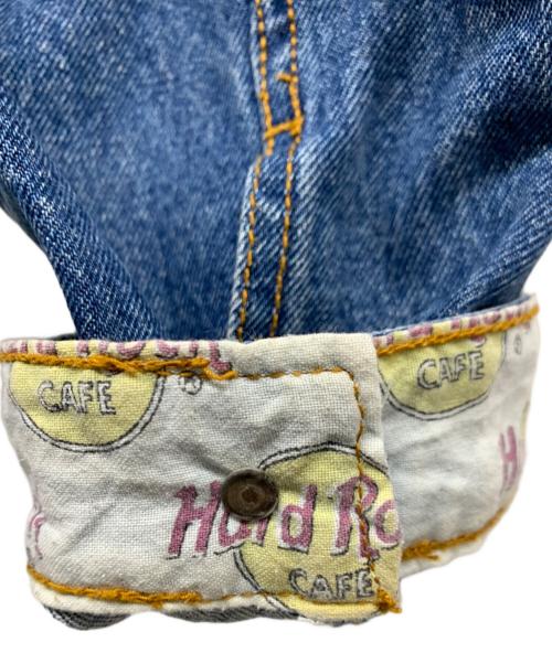 Hard Rock cafe（ハードロックカフェ）Hard Rock cafe (ハードロックカフェ) デニムジャケット ブルー サイズ:XLの古着・服飾アイテム
