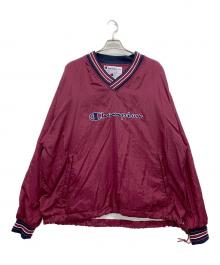 Champion（チャンピオン）の古着「プルオーバージャケット」｜ワインレッド