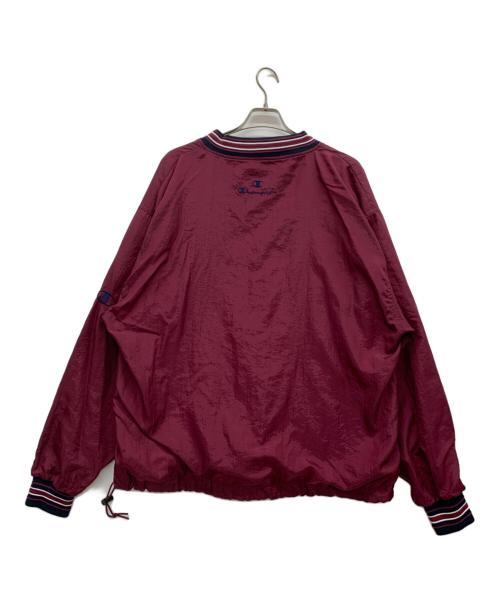 Champion（チャンピオン）Champion (チャンピオン) プルオーバージャケット ワインレッド サイズ:XLの古着・服飾アイテム