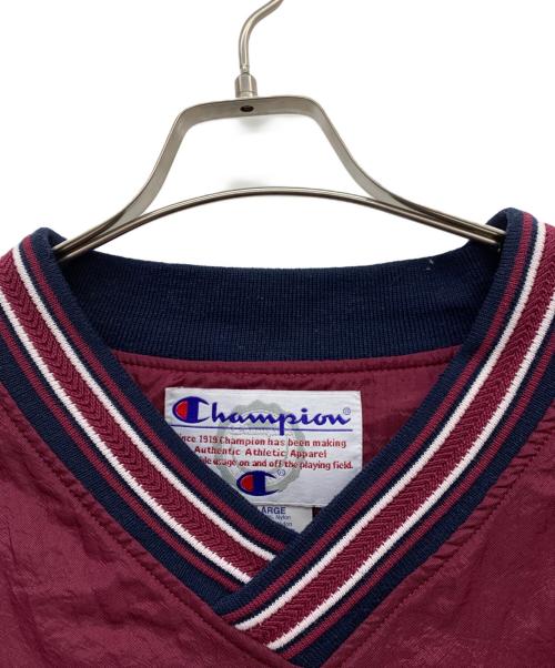 Champion（チャンピオン）Champion (チャンピオン) プルオーバージャケット ワインレッド サイズ:XLの古着・服飾アイテム