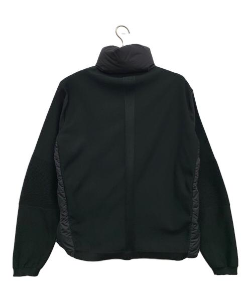 MONCLER（モンクレール）MONCLER (モンクレール) ニット切替ダウンジャケット ブラック サイズ:Lの古着・服飾アイテム
