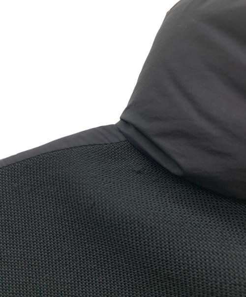 MONCLER（モンクレール）MONCLER (モンクレール) ニット切替ダウンジャケット ブラック サイズ:Lの古着・服飾アイテム