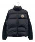 MONCLER（モンクレール）の古着「ニット切替ダウンジャケット」｜ブラック