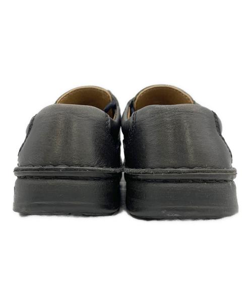 BIRKENSTOCK（ビルケンシュトック）BIRKENSTOCK (ビルケンシュトック) レザーコンフォートシューズ ブラック サイズ:38の古着・服飾アイテム