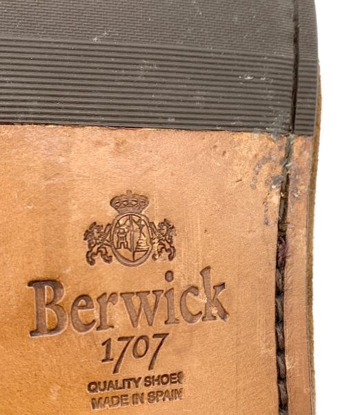 berwick（バーウィック）berwick (バーウィック) ヴァンプローファー ブラウン サイズ:42の古着・服飾アイテム