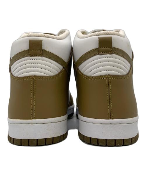 NIKE（ナイキ）NIKE (ナイキ) DUNK HIGH ホワイト×ブラウン サイズ:31の古着・服飾アイテム