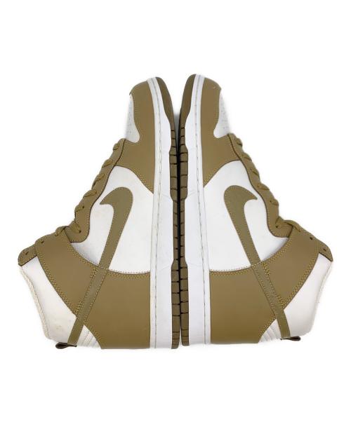 NIKE（ナイキ）NIKE (ナイキ) DUNK HIGH ホワイト×ブラウン サイズ:31の古着・服飾アイテム