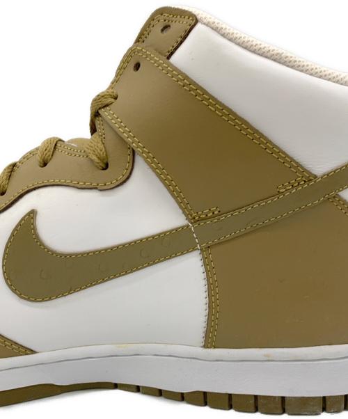 NIKE（ナイキ）NIKE (ナイキ) DUNK HIGH ホワイト×ブラウン サイズ:31の古着・服飾アイテム