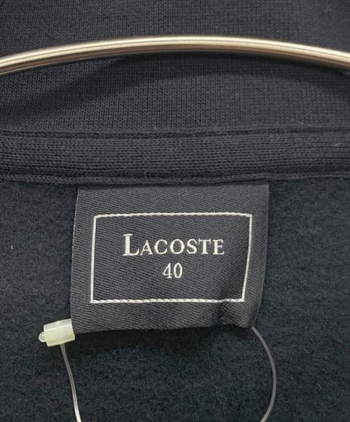 LACOSTE（ラコステ）LACOSTE (ラコステ) ワイドカラージャケット ブラック サイズ:40 未使用品の古着・服飾アイテム