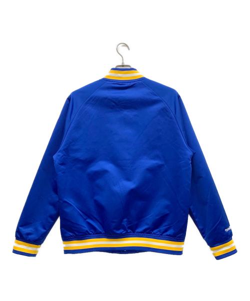 MITCHELL & NESS（ミッチェルアンドネス）MITCHELL & NESS (ミッチェルアンドネス) スタジャン ブルー×イエロー サイズ:Mの古着・服飾アイテム