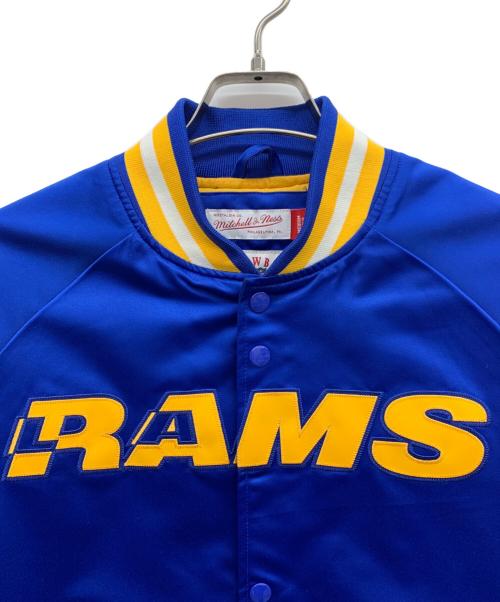 MITCHELL & NESS（ミッチェルアンドネス）MITCHELL & NESS (ミッチェルアンドネス) スタジャン ブルー×イエロー サイズ:Mの古着・服飾アイテム