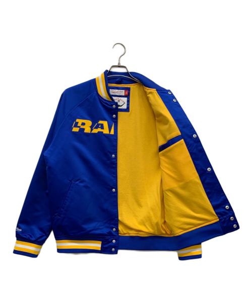 MITCHELL & NESS（ミッチェルアンドネス）MITCHELL & NESS (ミッチェルアンドネス) スタジャン ブルー×イエロー サイズ:Mの古着・服飾アイテム