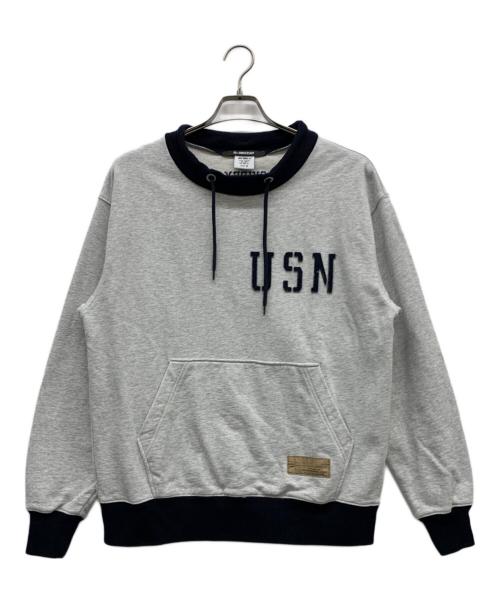 AVIREX（アヴィレックス）AVIREX (アヴィレックス) スウェット グレー サイズ:Mの古着・服飾アイテム