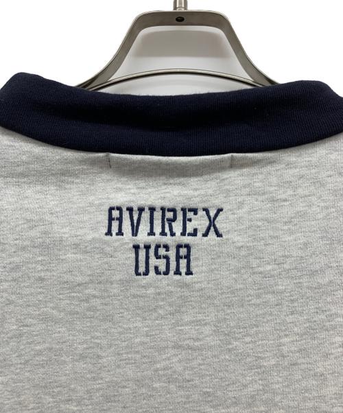 AVIREX（アヴィレックス）AVIREX (アヴィレックス) スウェット グレー サイズ:Mの古着・服飾アイテム
