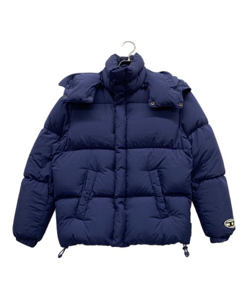 DIESEL（ディーゼル）DIESEL (ディーゼル) ダウンジャケット ネイビー サイズ:XSの古着・服飾アイテム