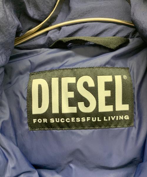 DIESEL（ディーゼル）DIESEL (ディーゼル) ダウンジャケット ネイビー サイズ:XSの古着・服飾アイテム