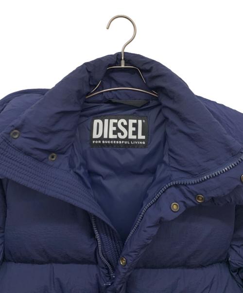 DIESEL（ディーゼル）DIESEL (ディーゼル) ダウンジャケット ネイビー サイズ:XSの古着・服飾アイテム