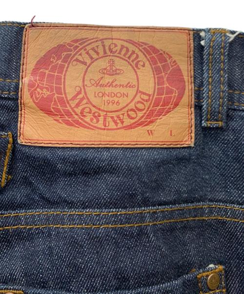 Vivienne Westwood（ヴィヴィアンウエストウッド）Vivienne Westwood (ヴィヴィアンウエストウッド) デニムパンツ ネイビー サイズ:50の古着・服飾アイテム