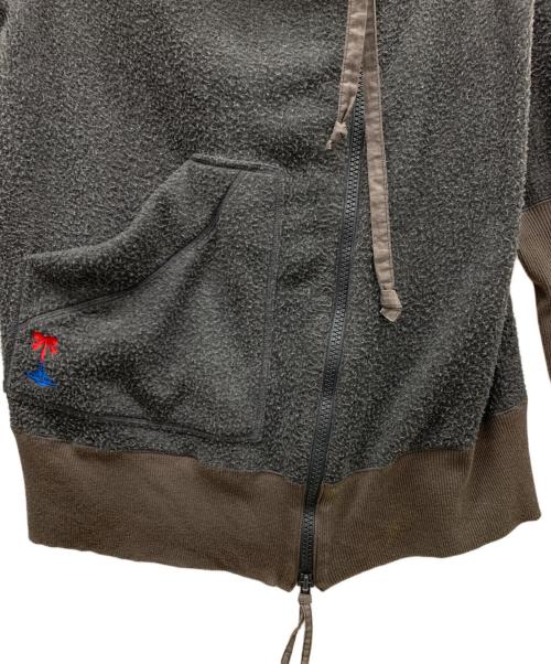 Vivienne Westwood RED LABEL（ヴィヴィアンウエストウッドレッドレーベル）Vivienne Westwood RED LABEL (ヴィヴィアンウエストウッドレッドレーベル) フリースジャケット グレー サイズ:2の古着・服飾アイテム