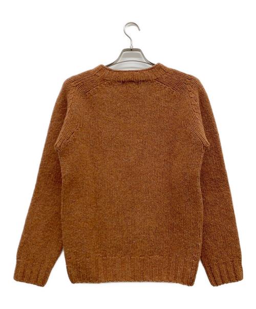 INVERALLAN（インバーアラン）INVERALLAN (インバーアラン) ウールニット ブラウン サイズ:40の古着・服飾アイテム