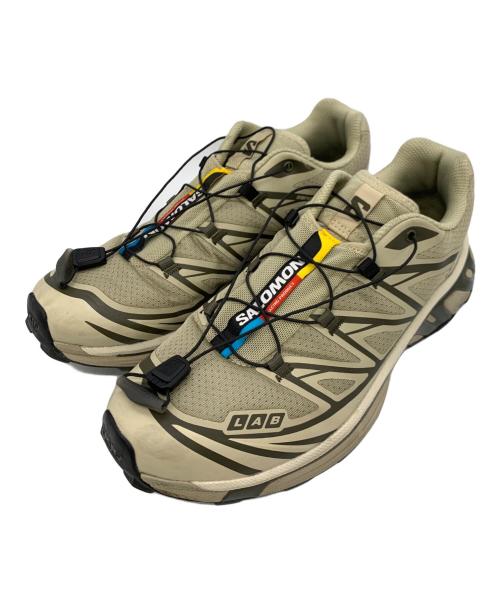 SALOMON（サロモン）SALOMON (サロモン) XT-6 ベージュ サイズ:26.5の古着・服飾アイテム