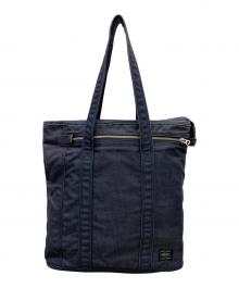 PORTER（ポーター）の古着「トートバッグ」｜ネイビー