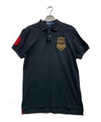 POLO RALPH LAURENポロ・ラルフローレン）の古着「ポロシャツ」｜ブラック