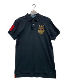 POLO RALPH LAUREN（ポロ・ラルフローレン）の古着「ポロシャツ」｜ブラック
