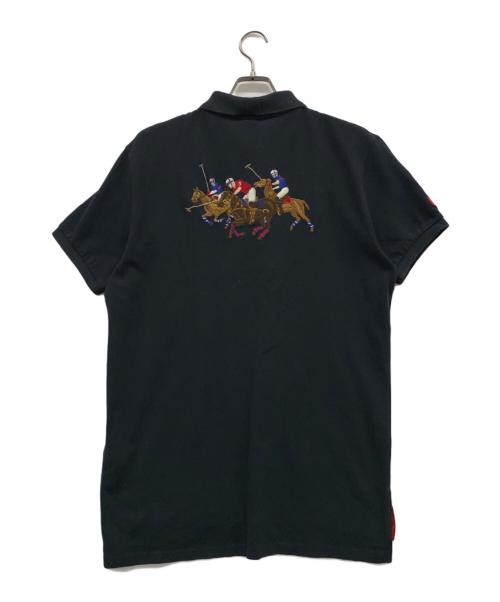 POLO RALPH LAUREN（ポロ・ラルフローレン）POLO RALPH LAUREN (ポロ・ラルフローレン) ポロシャツ ブラック サイズ:Lの古着・服飾アイテム