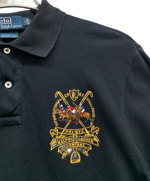 POLO RALPH LAUREN（ポロ・ラルフローレン）POLO RALPH LAUREN (ポロ・ラルフローレン) ポロシャツ ブラック サイズ:Lの古着・服飾アイテム