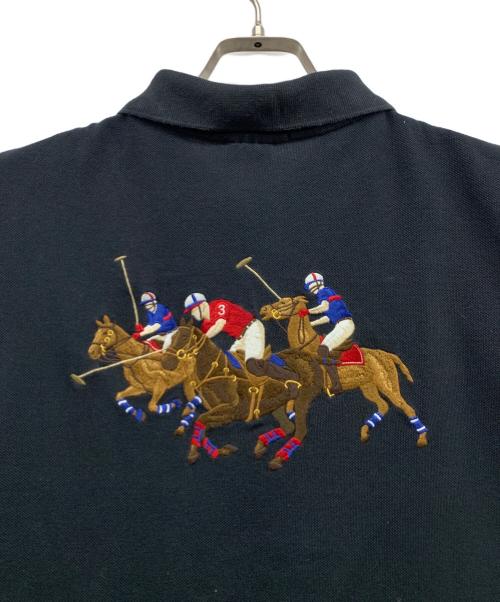 POLO RALPH LAUREN（ポロ・ラルフローレン）POLO RALPH LAUREN (ポロ・ラルフローレン) ポロシャツ ブラック サイズ:Lの古着・服飾アイテム