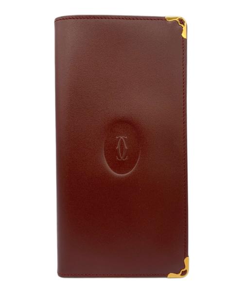 Cartier（カルティエ）Cartier (カルティエ) 長財布 ボルドーの古着・服飾アイテム