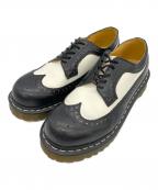 Dr.Martensドクターマーチン）の古着「ウィングチップシューズ」｜ブラック×ホワイト