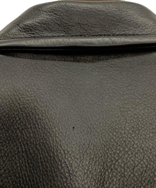 GLAD HAND（グラッドハンド）GLAD HAND (グラッドハンド) レザーカーコート ブラック サイズ:XLの古着・服飾アイテム