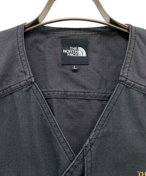 THE NORTH FACE（ザ ノース フェイス）THE NORTH FACE (ザ ノース フェイス) ファイヤーフライキャンプベスト グレー サイズ:Lの古着・服飾アイテム