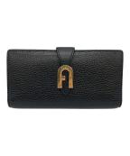 FURLAフルラ）の古着「長財布」｜ブラック