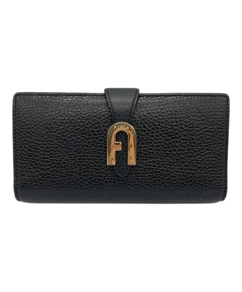 FURLA（フルラ）FURLA (フルラ) 長財布 ブラックの古着・服飾アイテム