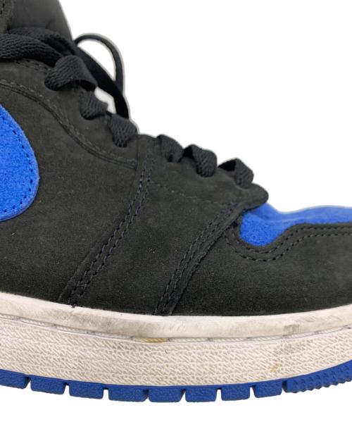 NIKE（ナイキ）NIKE (ナイキ) AIR JORDAN 1 RETRO HIGH OG ブラック×ブルー サイズ:27.5の古着・服飾アイテム