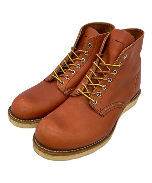 RED WING（レッドウィング）RED WING (レッドウィング) 6インチ クラシックラウンドブーツ ブラウン サイズ:27の古着・服飾アイテム