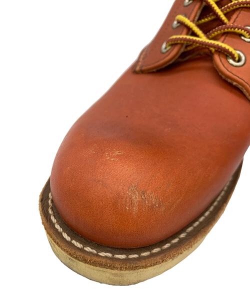 RED WING（レッドウィング）RED WING (レッドウィング) 6インチ クラシックラウンドブーツ ブラウン サイズ:27の古着・服飾アイテム
