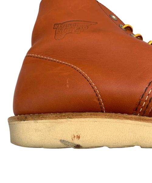 RED WING（レッドウィング）RED WING (レッドウィング) 6インチ クラシックラウンドブーツ ブラウン サイズ:27の古着・服飾アイテム