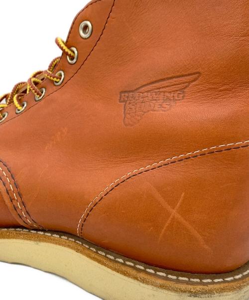 RED WING（レッドウィング）RED WING (レッドウィング) 6インチ クラシックラウンドブーツ ブラウン サイズ:27の古着・服飾アイテム