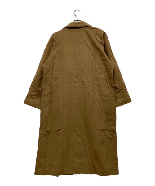 BURBERRY LONDON（バーバリーロンドン）BURBERRY LONDON (バーバリーロンドン) ガウンコート ブラウン サイズ:Lの古着・服飾アイテム