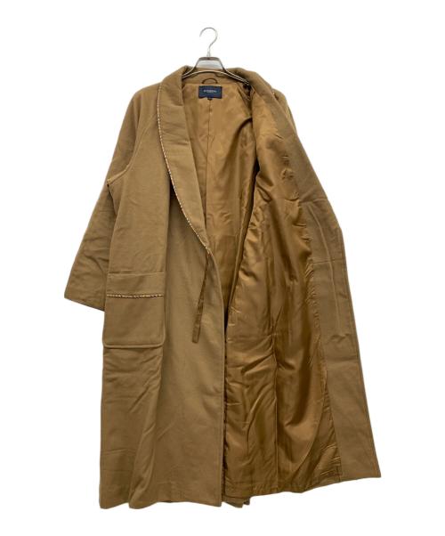 BURBERRY LONDON（バーバリーロンドン）BURBERRY LONDON (バーバリーロンドン) ガウンコート ブラウン サイズ:Lの古着・服飾アイテム