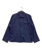 COMOLIコモリ）の古着「長袖シャツ」｜ネイビー
