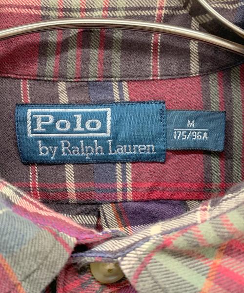 POLO RALPH LAUREN（ポロ・ラルフローレン）POLO RALPH LAUREN (ポロ・ラルフローレン) チェックシャツ レッド サイズ:Mの古着・服飾アイテム