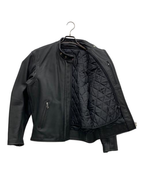 NANKAI（ナンカイ）NANKAI (ナンカイ) シングルライダースジャケット ブラック サイズ:Lの古着・服飾アイテム
