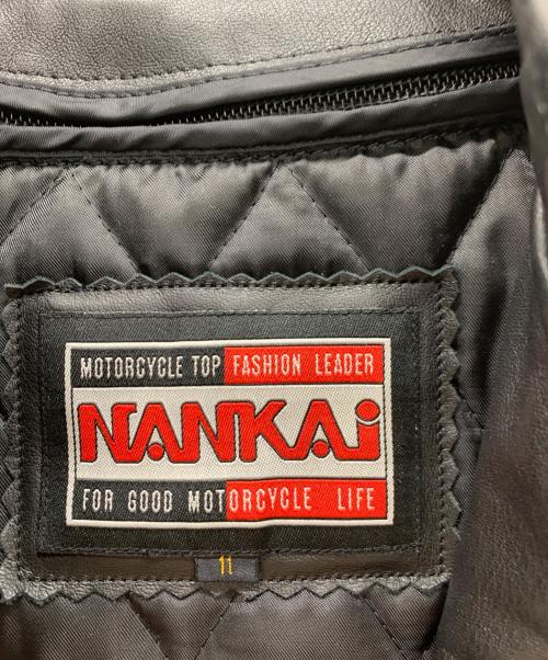 NANKAI（ナンカイ）NANKAI (ナンカイ) レザーライダースジャケット ブラック サイズ:11の古着・服飾アイテム