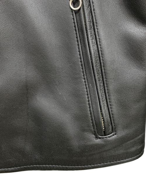 NANKAI（ナンカイ）NANKAI (ナンカイ) レザーライダースジャケット ブラック サイズ:11の古着・服飾アイテム