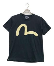 EVISU（エヴィス）の古着「Tシャツ」｜ブラック